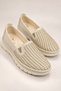 Fully Orthopedic Stone Detailed Ballet Shoes Mother's Shoes Casual Shoes Classic Shoes - 3
