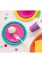 8 Hot Pink Plates 7'' - 2