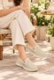 Fully Orthopedic Stone Detailed Ballet Shoes Mother's Shoes Casual Shoes Classic Shoes - 6