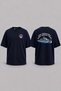 Oversize Tcg Algerian Veteran Hasan Pasha between the Waves Design V2 Pocket and Back Printed Unisex T-Shirt