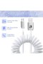 C01PRO Coiled USB C Cable for Gaming Mechanical Keyboard - 6