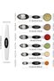 Magnetic Measuring Spoons Set Stainless Steel with Leveler, Stackable Metal Tablespoon Measure Spoon - 2