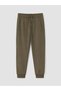 Khaki Regular Fit Men's Jogger Sweatpants - 4