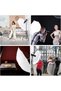 33 Inch Photography Studio Flash Diffuser Translucent Soft Light White Umbrella Camera Access - 6
