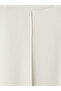 Özmarka New Season Beige Soft Touch Oversize Women's Sweatshirt Tunic - 6