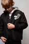 Windproof Detachable Hood Zipper Pocket Bomber Coat Boy's H0201A826Au - 3