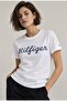 Cotton Regular Fit Reg Rope Puff Print T-Shirt