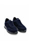 Genuine Suede Leather Men's Shoes Z654 Suede Navy Blue - 2