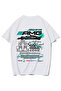 Unisex Oversize Formula One Team Petronas Amg T-Shirt (White)