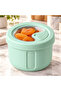 150ml 100% Platinum Silicone Round Storage Container, Clear Window Lid, Bpa Free, Microwave Freezer Safe, Reusable Food Container