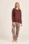 Cotton Long Sleeve Women's Pajama Set