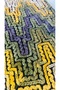 Hand-Knitted Alize Burcum Batik Thread Chain Work Women's Vest – Multi-Colored - 2