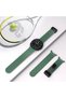 Sport Band Compatible with Samsung Galaxy Watch 8 40mm/44mm/Classic 46mm, Soft Silicone Strap with Magnetic Buckle for Men Women- Green - 5