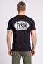 Men Sportswear Fit Short Sleeve Outdoor T-Shirt, Black - 4