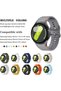 No Gap Compatible with Samsung Galaxy Watch 7 6 5 4 Band 40mm 44mm/For Galaxy Ultra 47mm/For Galaxy FE/5 Pro/6 Classic,20mm Soft Silicone Sport Bands For Women Men- Pink - 2