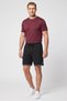 Men Sportswear Fit Basketball Shorts, Black - 2