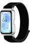 Nylon Sport Watch Strap Compatible with HUAWEI Band 11/Band 11 Pro, Soft Breathable Adjustable Loop Replacement Wristband, Lightweight Woven Fabric for Men & Women