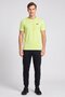Men Sportswear Fit Short Sleeve Training T-Shirt, Lime Green - 2