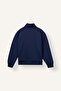 Oversize Half Zipper Printed Thick Sweatshirt for Girls I8344A826Wn - 2