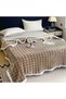 Fluffy cocolino blanket, 200x230cm, medium thickness, Solid Color pattern - 4