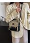Retro PU Leather Backpack for Women Waterproof Wear Resistant Exquisite Sewing Thread Fashion School - 2