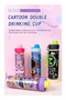 Cute Kids Water Bottle for School, BPA Free Tritan, Leak Proof, Easy to Clean, With Carry Handle, 27oz/800ml - 6