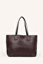 Lace Detailed Leather Look Women's Shoulder Bag H7220Axns - 5