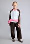 Thick Basic Sweatpants with Lace-Up Waist and Elastic Cuffs for Girls I3711A826Au - 2