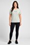 Women Relaxed Fit Short Sleeve Training T-Shirt, Green - 2