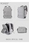 Multifunctional Travel Backpack with Shoes Compartment, Waterproof Large Capacity Daypack with USB C - 6