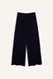 Basic Knitwear Trousers with Elastic Waist and Pockets D7511Ax25Wn - 6
