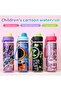 Cute Kids Water Bottle for School, BPA Free Tritan, Leak Proof, Easy to Clean, With Carry Handle, 27oz/800ml - 4