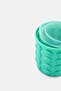 Silicone Ice Cube Maker Bucket, Mint Green - 3