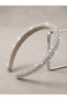 Crystal Stone Embellished Premium Crown - Silver