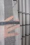 Tape-Adhesive Stylish Living Room Tulle with Pleats - Dark Gray - 2
