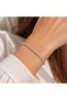 Gold-Plated Tennis Bracelet for Women – Sparkling Cubic Zirconia Stones, Non-Tarnish Waterproof Hypoallergenic Elegant Jewelry Gift - 2