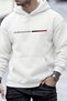 Men's Three Threaded White Vancouver Sweatshirt Hoodie