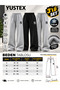 3 Pieces Ny Printed Winter Hooded Multi-Set (Grey+Black+Grey) 3 Piece Tracksuits to Come - Loose Leg Oversize Fit with Side Pockets - 5