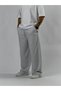 Designed Grey Baggy Men's Trousers with Adjustable Legs Coc3531 - 3
