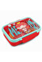 Plastic Bento Lunch Box for Kids, 800ml/27oz BPA-Free Leak-Proof Food Containers with 3 Compartments, Freezer & Dishwasher Safe, Back to School Students Lunches Size for Ages 3-7 - 6