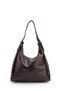 Charm Detailed Oval Leather Barney Women's Shoulder Bag - 5