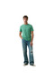 V-Frch Mini Logo Tee Men's Green T-Shirt 799323009 - 4