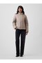V-Frch Logo Lw Puffer Jkt Women's Beige Coat 910106003 - 4