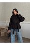 High Collar Buttoned Belted Cashmere Jacket - 7