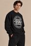 Fleece Inside, Printed Front Sweatshirt - 2