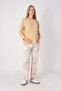 Maternity Pajama Set – Maternity Set, Patterned Bottom and Top Combination with Hidden Nursing Panel