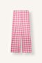 100% Cotton Miffy Licensed Plaid Patterned 2-Piece Pajama Set for Girls I3891A826Au - 4