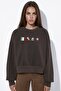 Embroidered Relaxed Fit Sweatshirt - 6