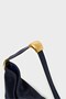 Genuine Suede Shoulder Bag-Dark Blue - 5