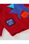 Dinosaur Printed Soft Textured Boys' Sweater - 4